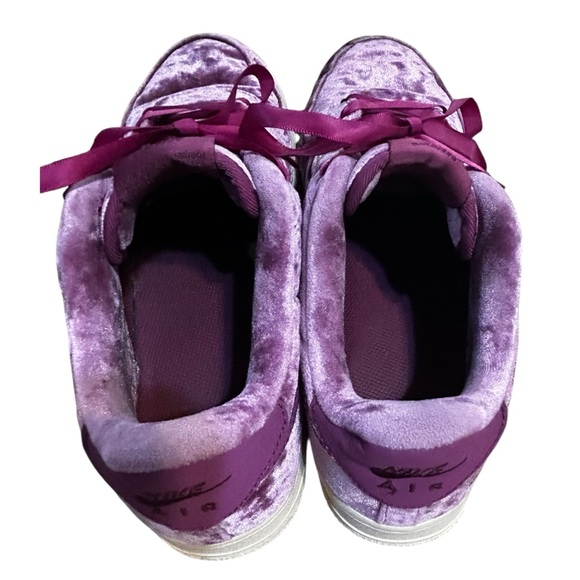 Nike Air Force 1 Velvet Burgundy Mauve AF1 GS 7Y Womens 8.5 - Picture 2 of 16
